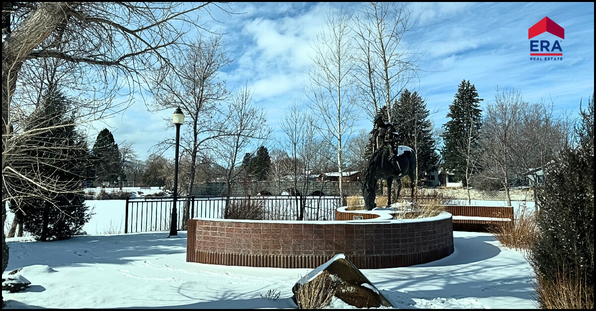 Sacajawea Park in February - Livingston MT